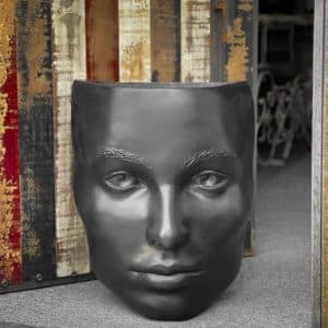 گلدان فایبرگلاس مدل نیمرخ ژولیت-fiberglass vase