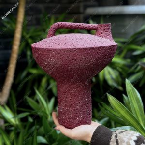 گلدان تراورتن پلی استر